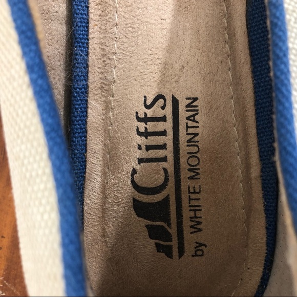 Cliff By White Mountain Rachelle Cat Sun Glassess Slip On Flats Size 7 1/2 - Picture 5 of 7